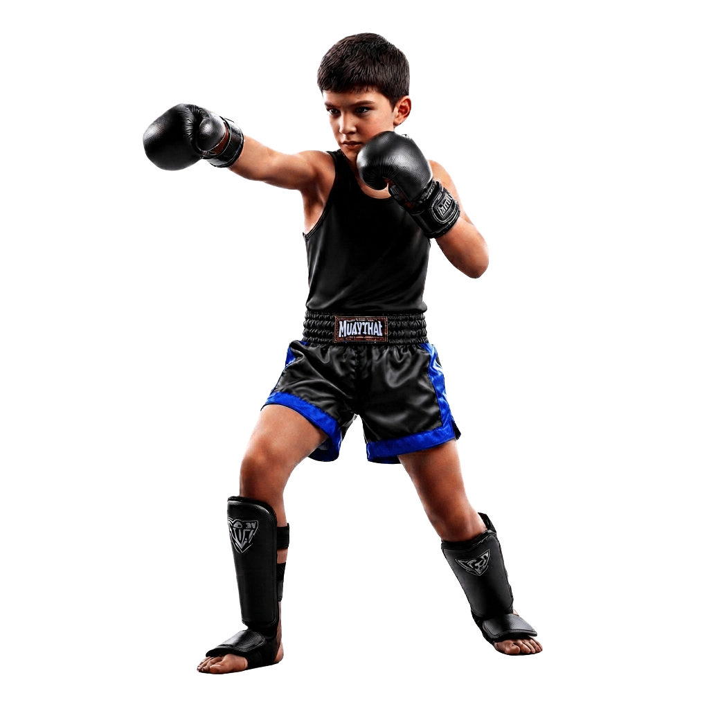 Boy Muay Thai fighter