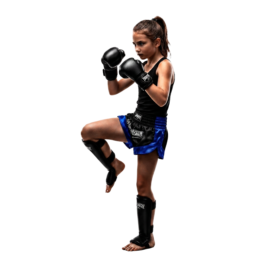 Girl Muay Thai fighter